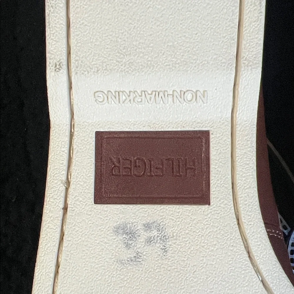 Tommy Hilfiger Tan Leather Boat Shoes